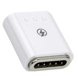 Ubrokeifixit Ubrokeifixit For G8X Thinq Dual Screen Cover Case Charging Magnetic Adapter Gender Charger Connector Replacement For G8X Thinq,V50S Thinq 5G Lm-V510N (G8Xwhite)