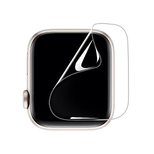 [5 Pack] screen protector for BIGGERFIVE smart watch BW02, Case Friendly HD Clear [Anti-Scratch] [Bubble Free] [Anti-Fingerprint] PET Film for