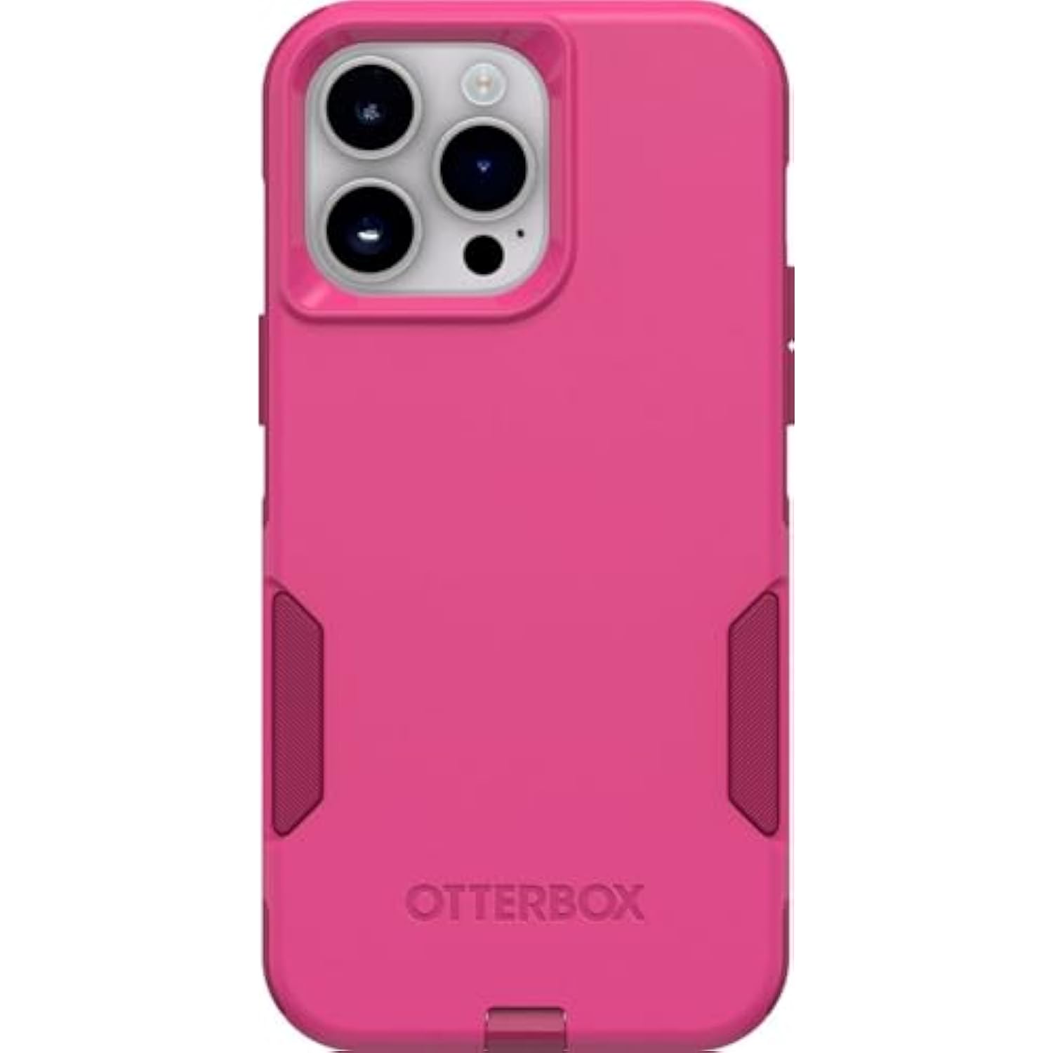 OtterBox iPhone 14 Pro Max (ONLY) Commuter Series Case - INTO The Fucshia (Pink), Slim & Tough, Pocket-Friendly, with Port Protection