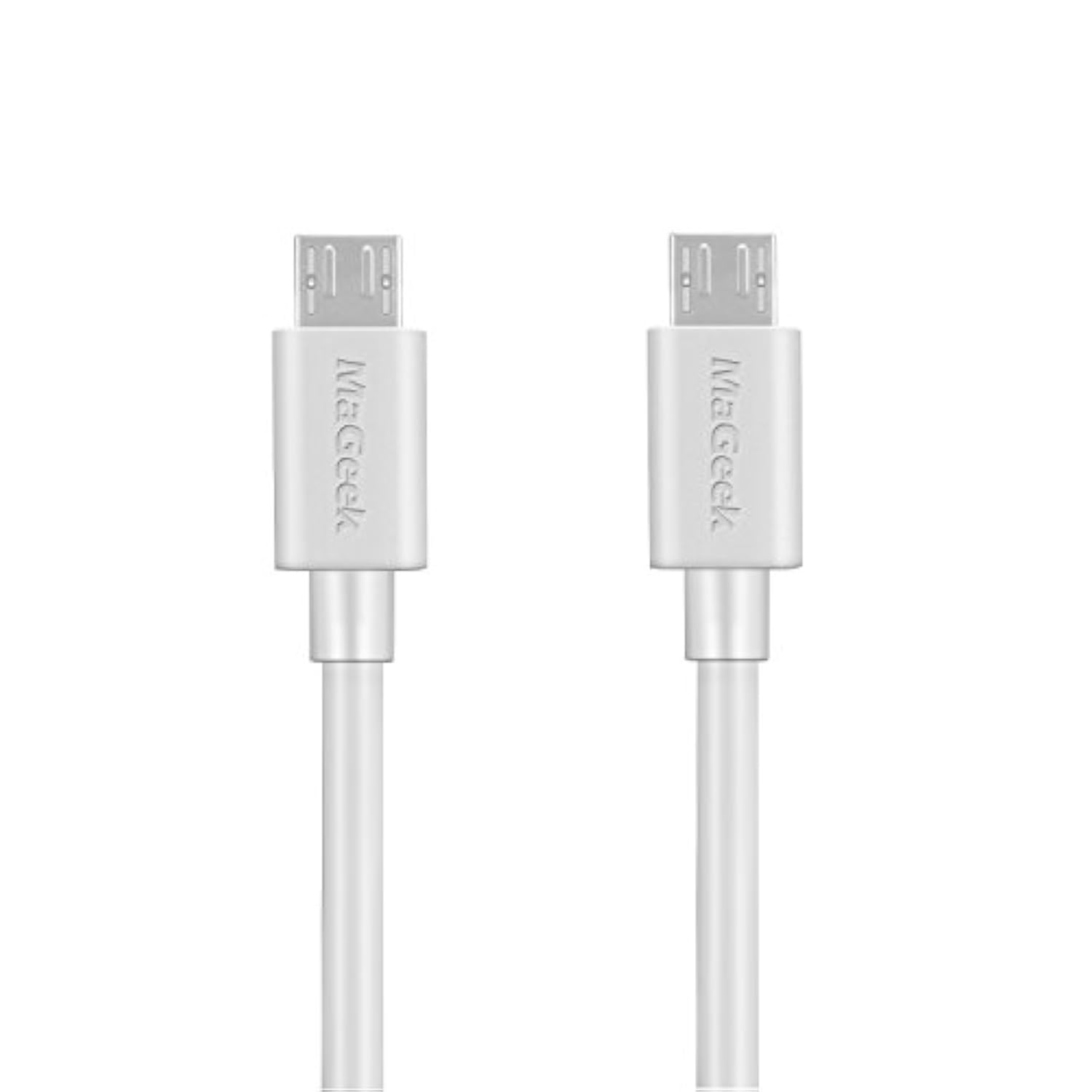 Micro Usb Cable 6Ft, [2-Pack, 6 Feet] Extra Long Usb 2.0 To Micro B Fast Charge Cord And High Speed Data Sync Cable For Samsung S7 S6, Htc, Sony, Motorola, Lg, Google, Nokia And More (White)