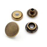 Snap Fasteners Color Plated Solid Brass Snaps Heavy Duty Press Stud Po