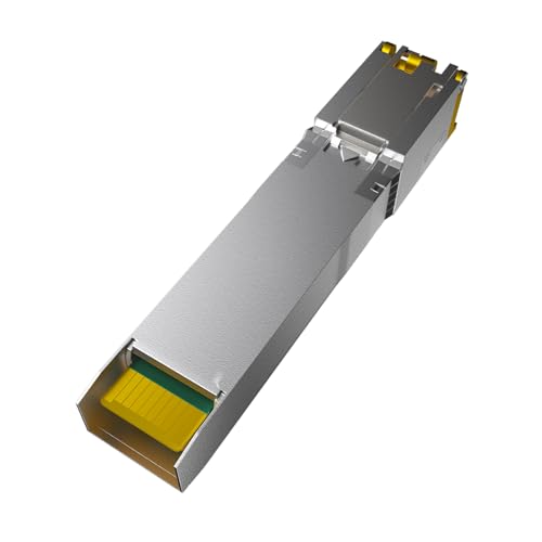 10Gbase-T Rj45 Sfp+ Module, 10G Copper Sfp+ Transceiver, Ethernet Sfp Module Up To 30-Meter, Plug And Play Hot Pluggable, Durable And Highly Compatible