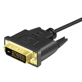 Micro Hdmi To Dvi Cable 6Ft, Micro Hdmi 1.4 To Dvi 24+1 Pin Male To Male Cable