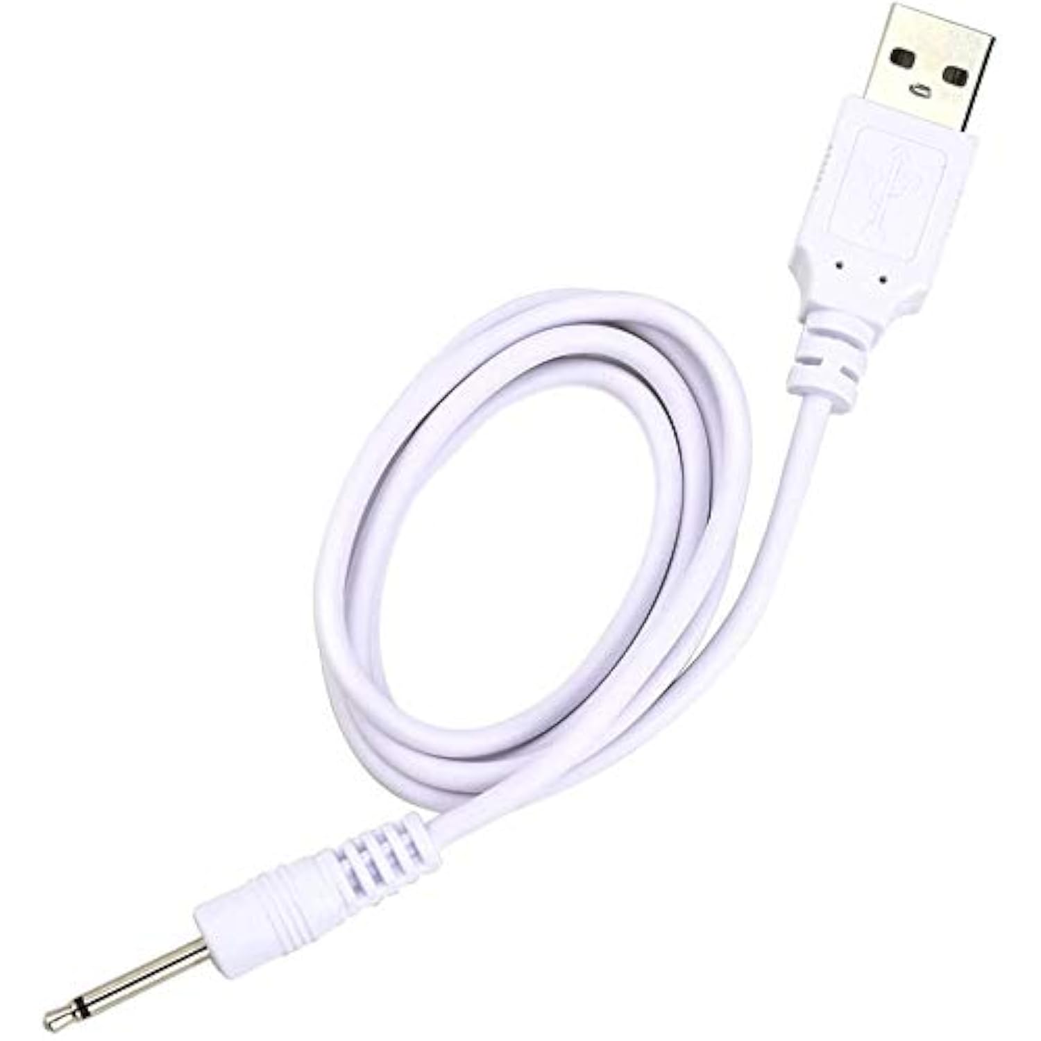 2 Pack Replacement Dc Charging Cable Set Compatible With Tracys Dog,Compatible With Paloqueth,Compatible With Lovesense,Beauty Instrument Usb Charger Cords 2.5Mm