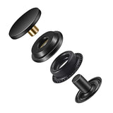 200Pieces (50Sets) 15Mm Snap Fastener Kit Tool Snap Button Kit Snaps F
