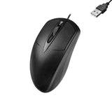 Wired Usb Computer Mouse, Ergonomically Designed, Usb Computer Mouse For Laptops And Personal Computers, Suitable For Offices And Homes (Black, Wired)