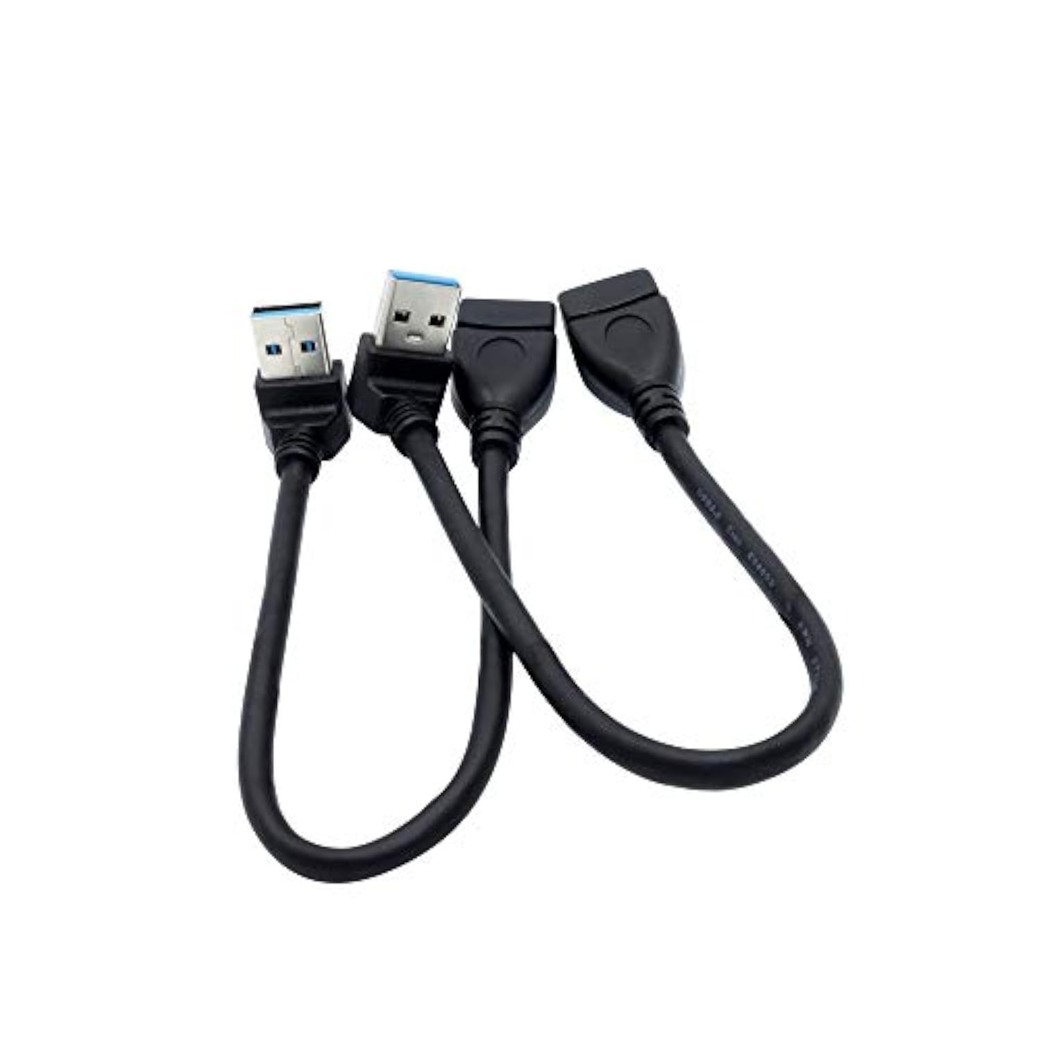 Male To Female Extension Cable - 2Pack Usb 3.0 Male To Female Adapter 7.9Inches (20Cm)