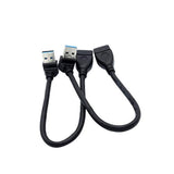 Male To Female Extension Cable - 2Pack Usb 3.0 Male To Female Adapter 7.9Inches (20Cm)
