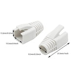 Soft Plastic Ethernet Rj45 Cable Connector Boots Cover Network Strain Relief B