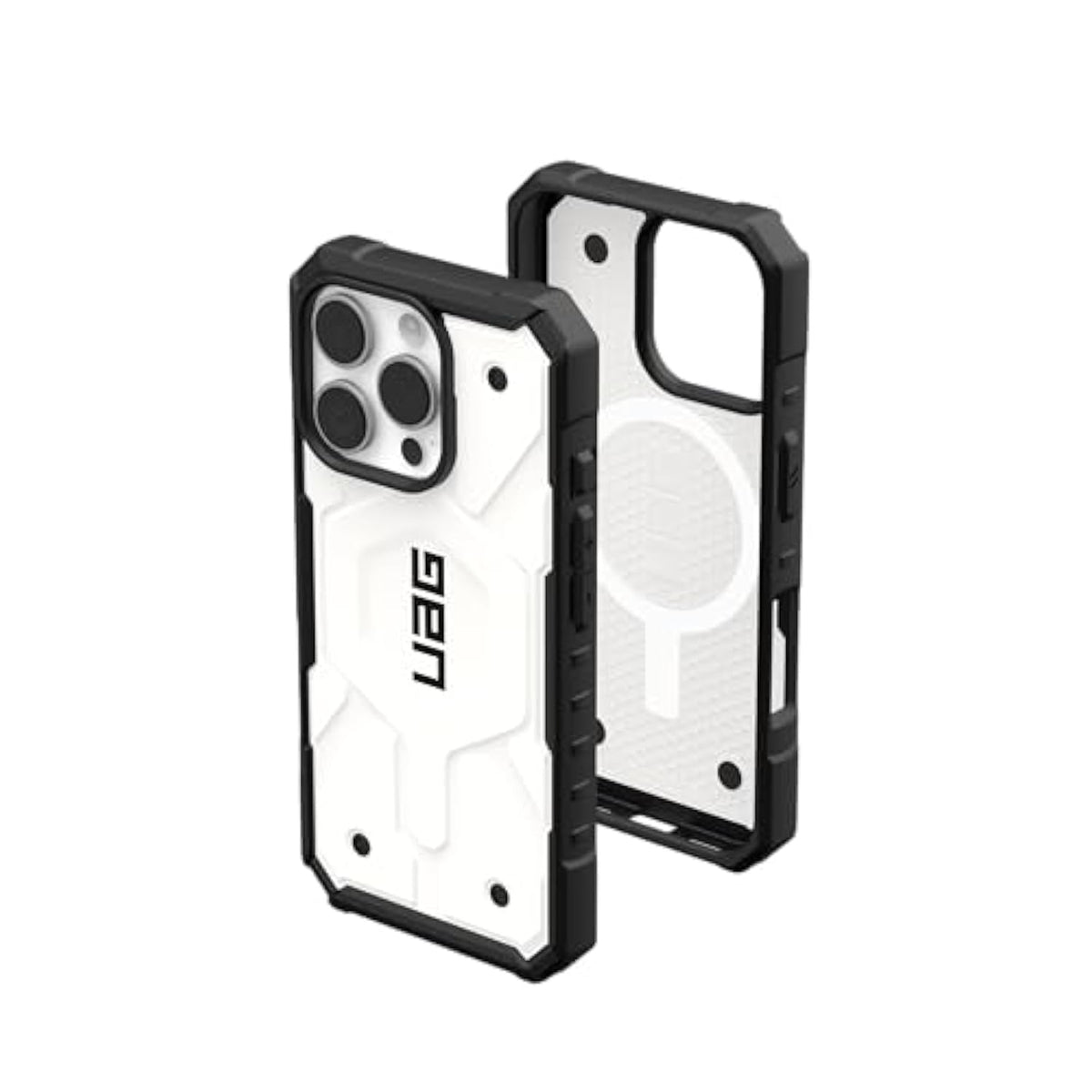 Uag Designed For Iphone 16 Pro Case 6.3" Pathfinder - Compatible With Magsafe Charging Rugged Shockproof Anti-Slip Military Grade Protective Cover, White
