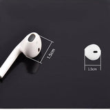 Ear Gel for iPhone EarPods, Anti-Slip Silicone Soft Replacement Sport Earbud Tips, 4 Pairs Ear Buds Covers Compatible with iPhone 7/6s/6