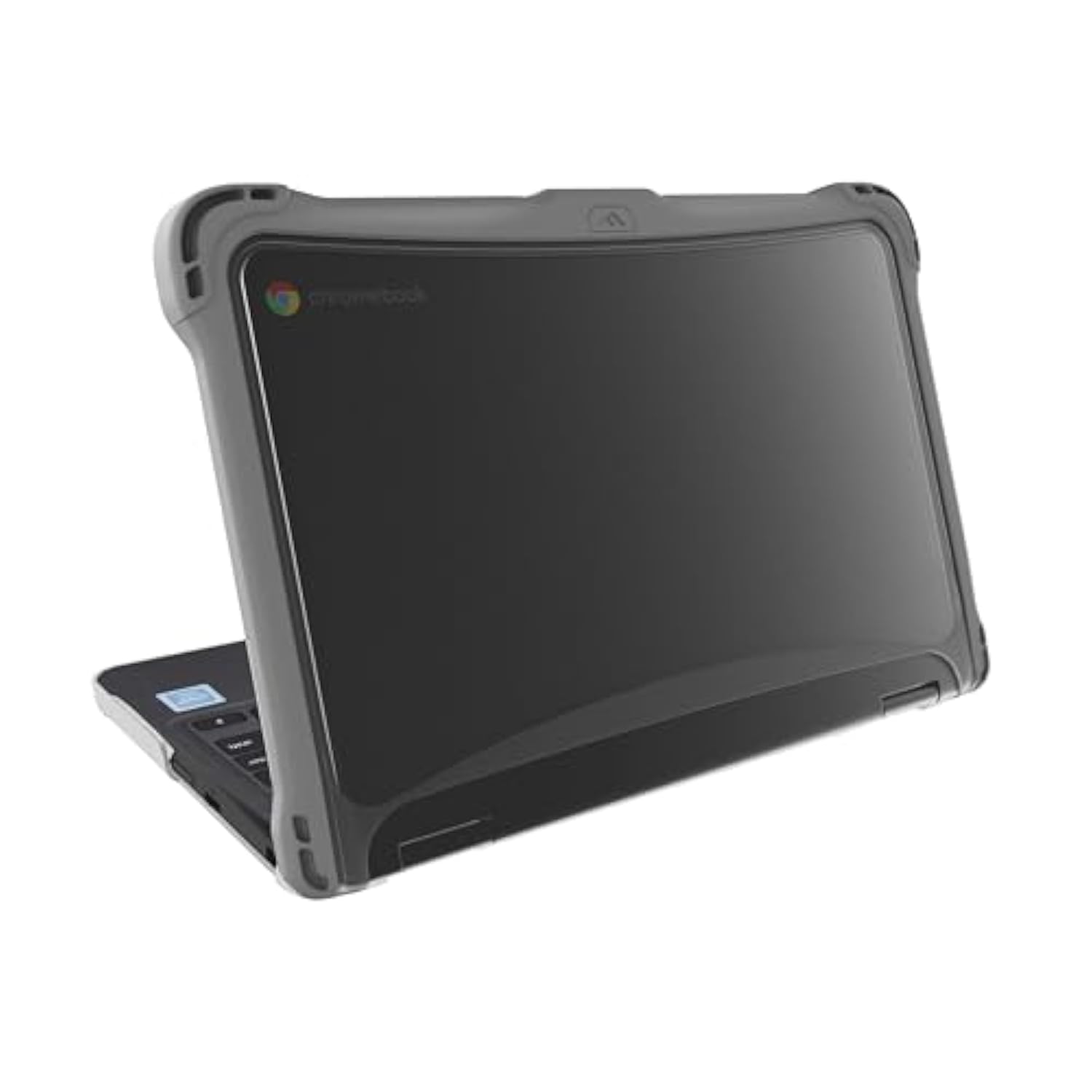 Brenthaven EXO Hard Shell Laptop Case Compatible with Dell 3110/3100 11.6 inch Chromebook 2-in-1 Protective Cover for Kids Computer in School Home Office Business Use-Gray.