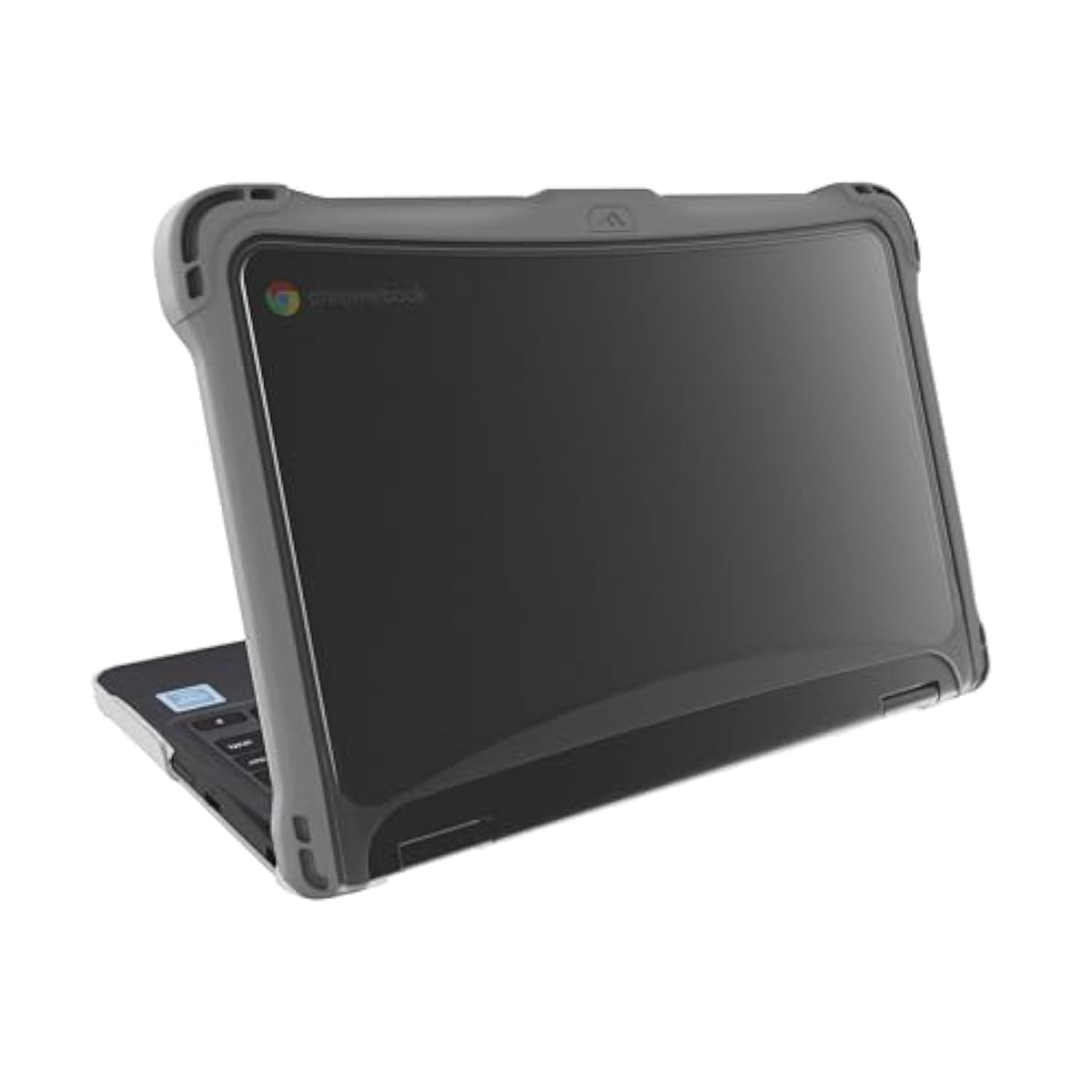 Brenthaven EXO Hard Shell Laptop Case Compatible with Dell 3110/3100 11.6 inch Chromebook 2-in-1 Protective Cover for Kids Computer in School Home Office Business Use-Gray.