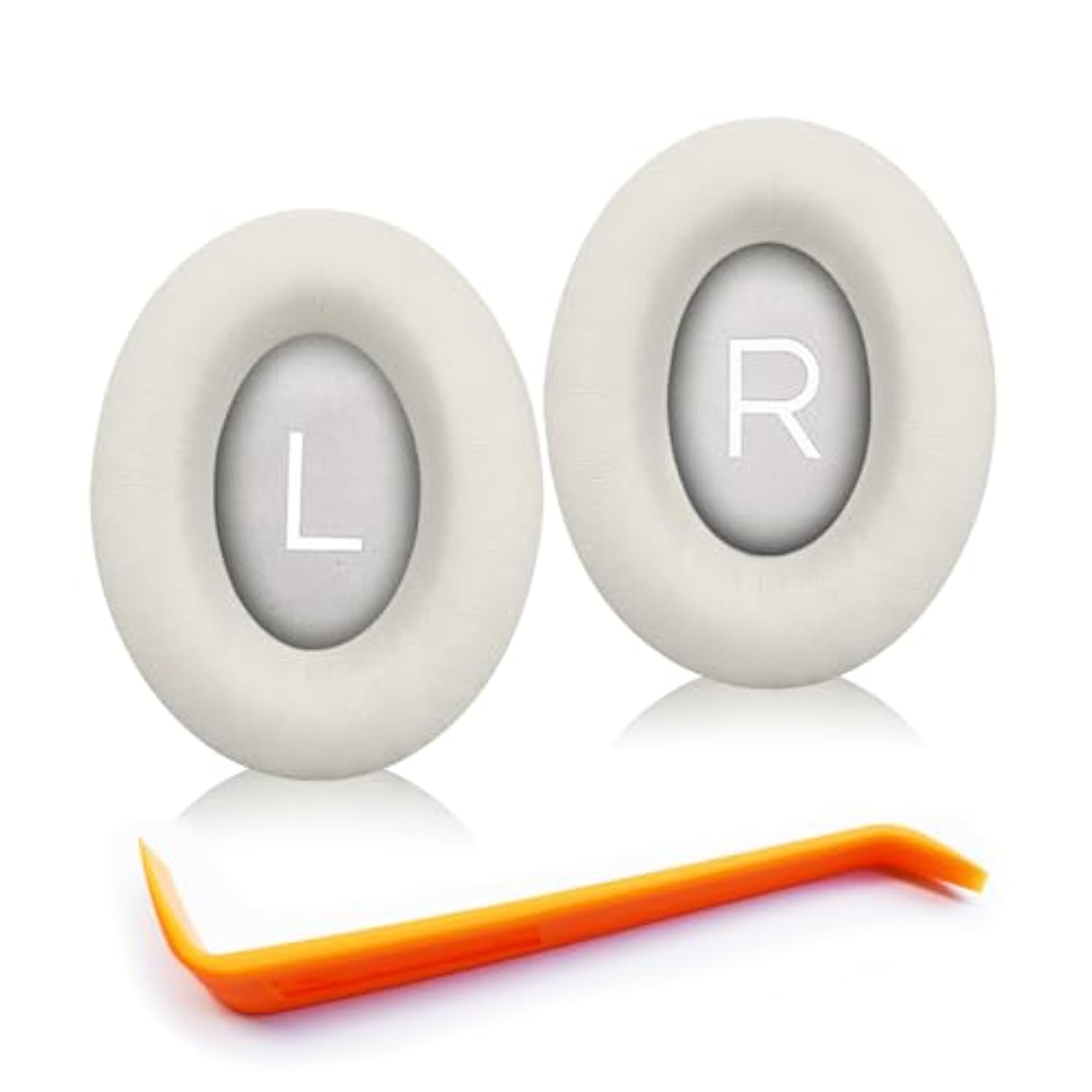 Qc45 Ear Pads - Replacement Earpads For Bose Quietcomfort 45 And Qc Se Headphones(White)