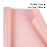 Pink Matte Wrapping Paper – Solid Pearly-Lustre, 17" x 32.8' for Gifts, Weddings, Birthdays, Showers