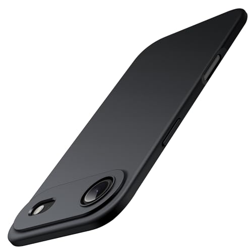Case For Iphone Air, Camera Lens Full Protection, Soft Tpu Protective Phone Cover With Matte Finish, Shockproof, 6.5-Inch Display (Black)