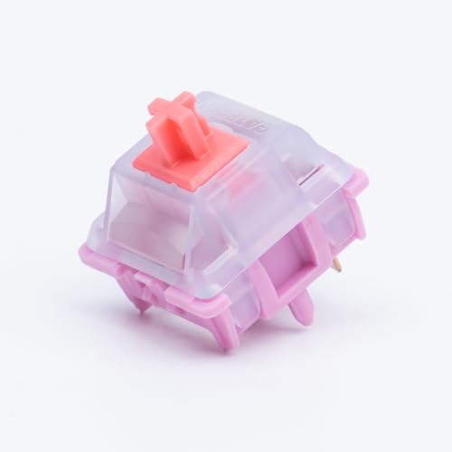 Weightlessness Keyboard Switches, Tactile Rgb Led 5 Pin Factory Pre-Lubed 50Gf Key Switches For Mx Mechanical Keyboard(35Pcs)