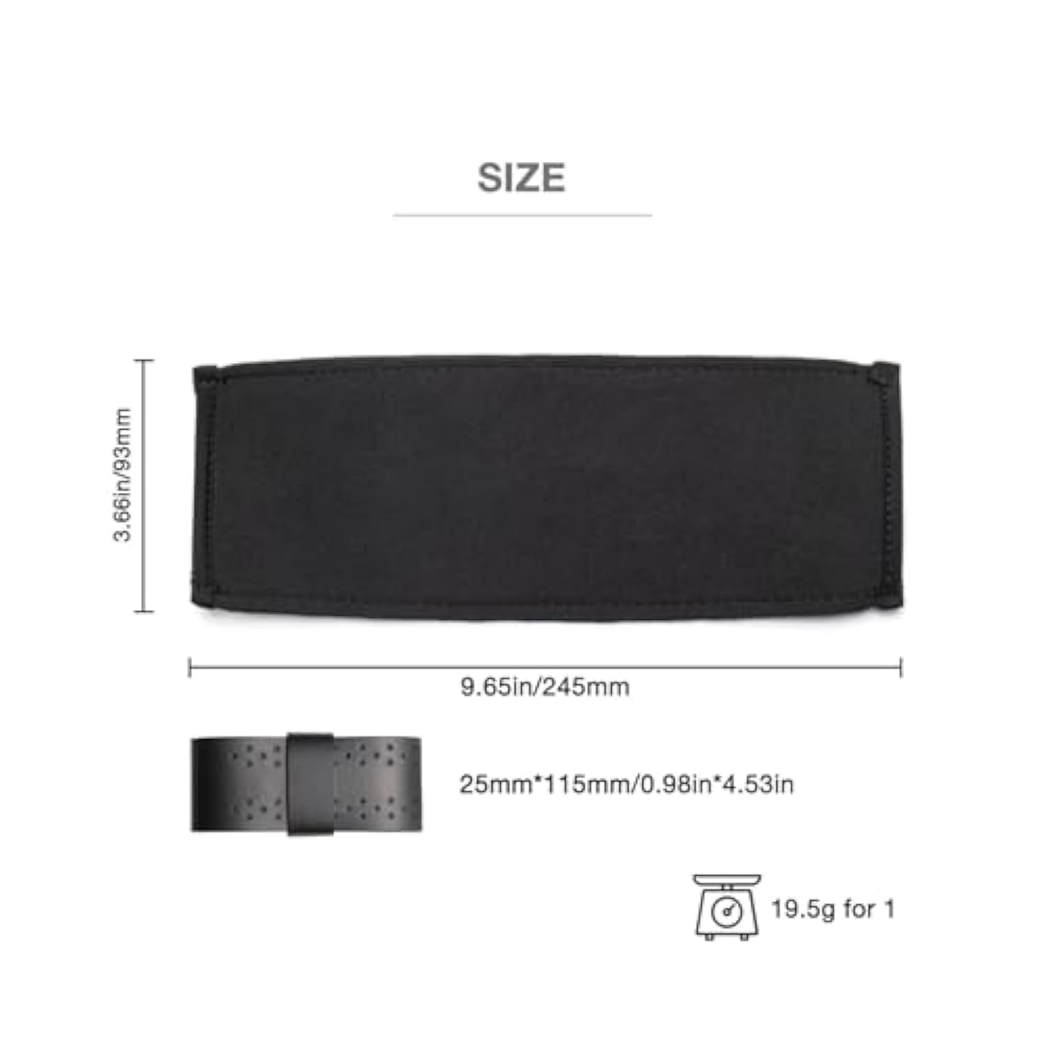 Headphone Headband Cover Cushion Compatible With Wyze Wireless Gaming Headset,Steelseries Arctis 1 Wireless, Arctis One,Siberia 800 840-Headband Tape Protection