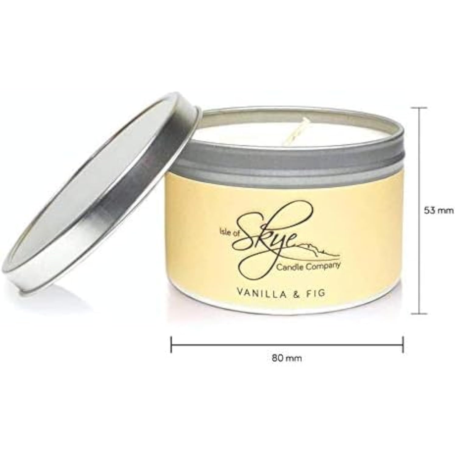 Isle Of Skye Vanilla Fig Travel Container Candle, 1 Ea