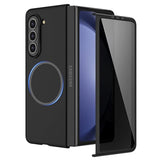 Magnetic Case for Z Fold 5, with Privacy Screen Protector, Z Fold 5 Case [Compatible with MagSafe], Slim Thin Protective Full Body Phone Cover for