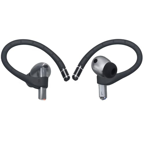 Memory Wire Ear Hooks Designed for  Galaxy Buds 3 Pro & Galaxy Buds 3 FE & Galaxy Buds3 [Added Anti-Lost Lanyard & Cleaning Cloth], Anti-Slip