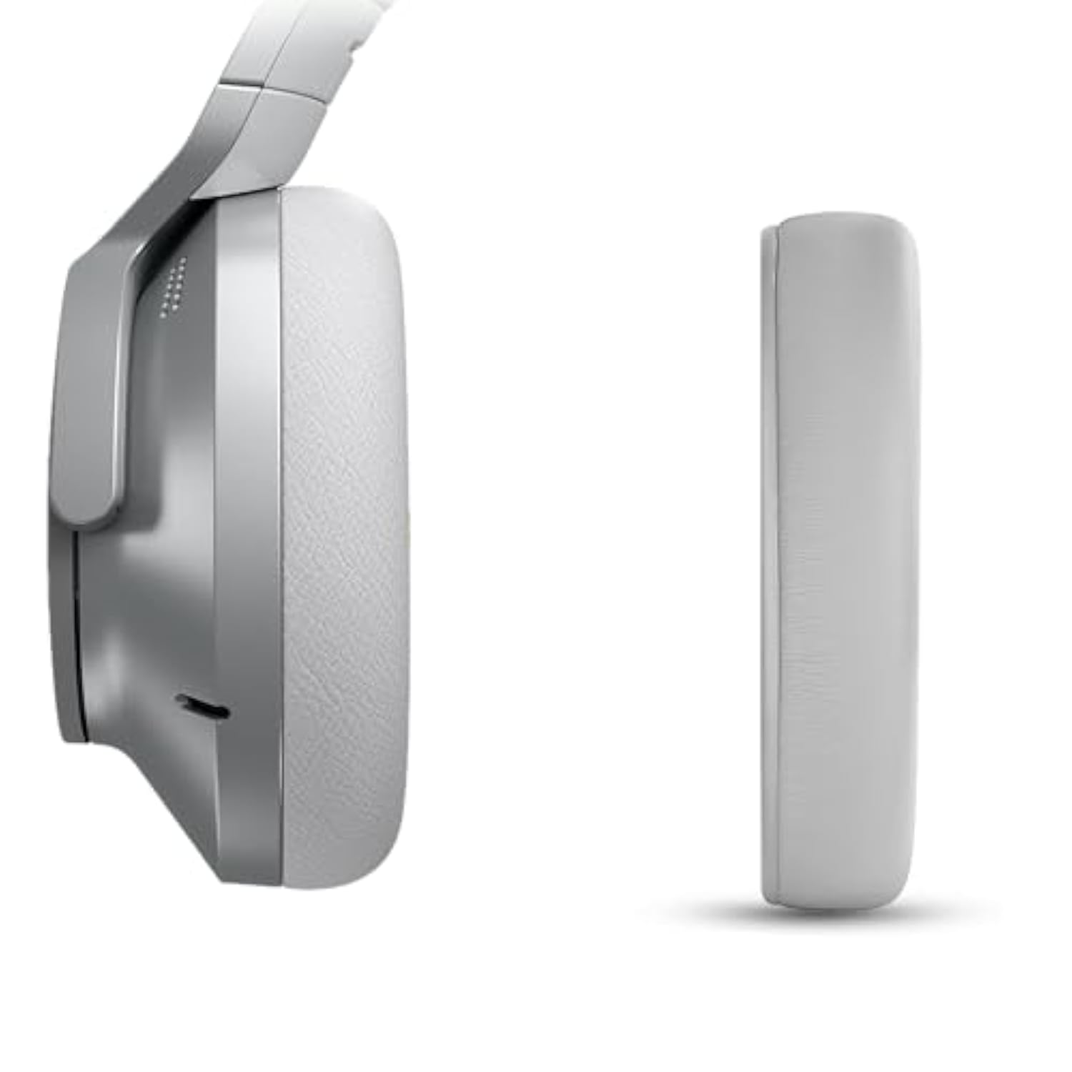 Earpad Ear Cushions Compatible With Technics Eah-A800 Headphones Replacement Ear Pads Repair Part (Silver)