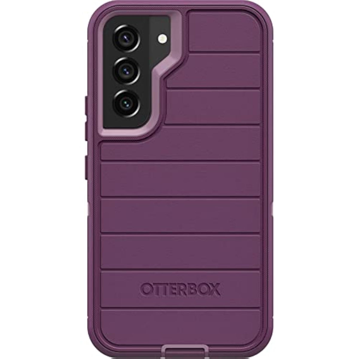 OtterBox Defender Series Case for Samsung Galaxy S21 FE 5G (Only - Not Compatible with Galaxy S21/S21 Plus /S21 Ultra) - Case Only - Microbial Defense Protection - Non-Retail Packaging - Happy Purple