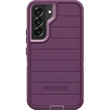 OtterBox Defender Series Case for Samsung Galaxy S21 FE 5G (Only - Not Compatible with Galaxy S21/S21 Plus /S21 Ultra) - Case Only - Microbial Defense Protection - Non-Retail Packaging - Happy Purple