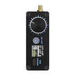 ATS25 Ultra Portable 4 Touchscreen Audio Receiver with Multi-Mode Playback, USB & AUX Input, Visual Level Display