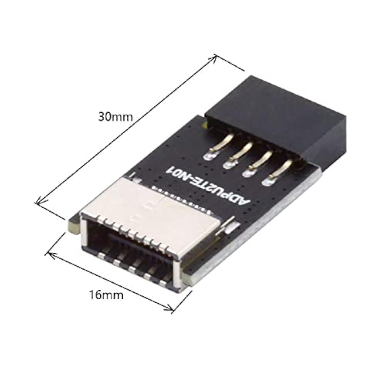 cablecc USB 3.1 Front Panel Socket Key-A Type-E to USB 2.0 9Pin 10Pin Mainboar