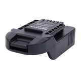 Adapter For Bauer 20V Max Cordless Tools, Compatible With De Walt 20V Max Batteries & Hercules 20V Max Battery, Adapter Only, Black, 1 Pack