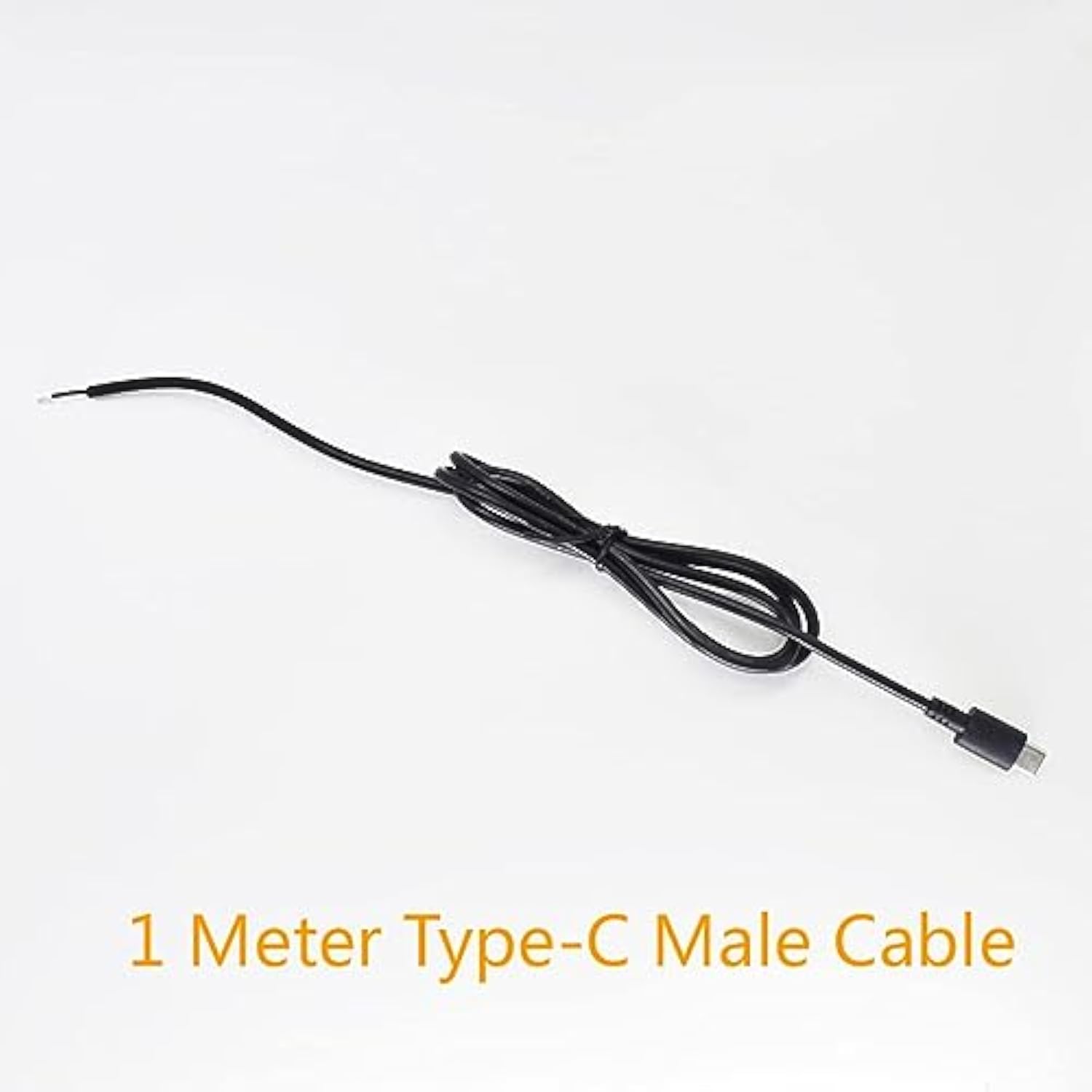 2Pack 1M/3.3Ft Usb C Power Pigtail 2 Wire 22Awg 12V Type C Usb Male Plug To 2