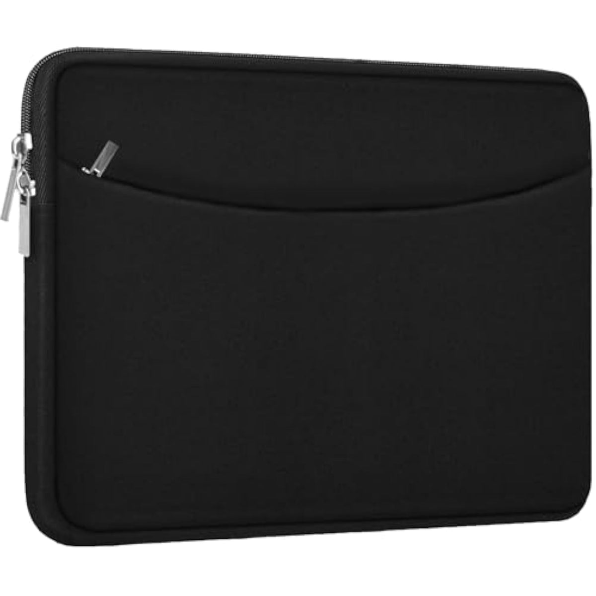 Laptop Sleeve Case 14 Inch, Shockproof Protective Laptop Cover Briefcase Carrying Computer Bag With Accessory Pocket Portable Computer Sleeve For 14" , Hp, Dell, Lenovo, Acer, Black