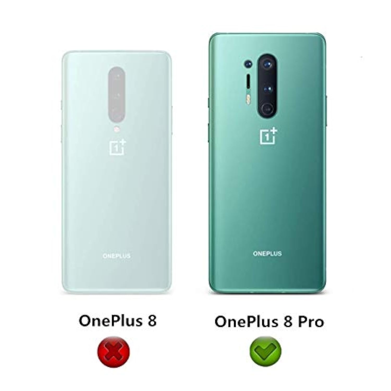 Corner Shockproof Protective Phone Case Soft TPU Slim Thin Case for OnePlus 8 Pro