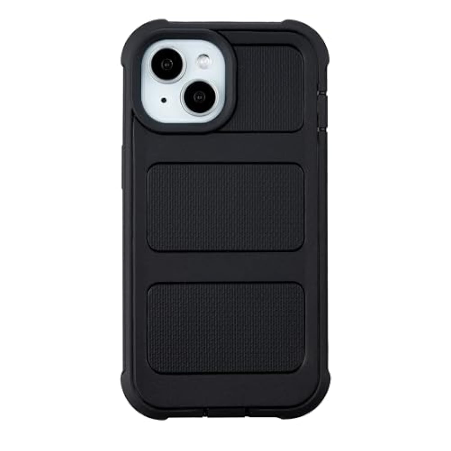 Compatible With Defender Iphone 15 Case With Clip,Holster With Kickstand,For Heavy Duty Iphone 15 Phone Case Rugged 2 Layers Of Sturdy,Anti-Drop For Phone Case Iphone 15 Case Protective(Black)