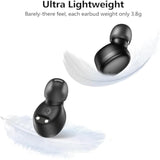 Wireless Earbuds Bluetooth 5.3 In Ear Buds Light Weight Headphones,Deep Bass Sound,Built In Mics Headset,Clear Calls Earphones For Sports Workout