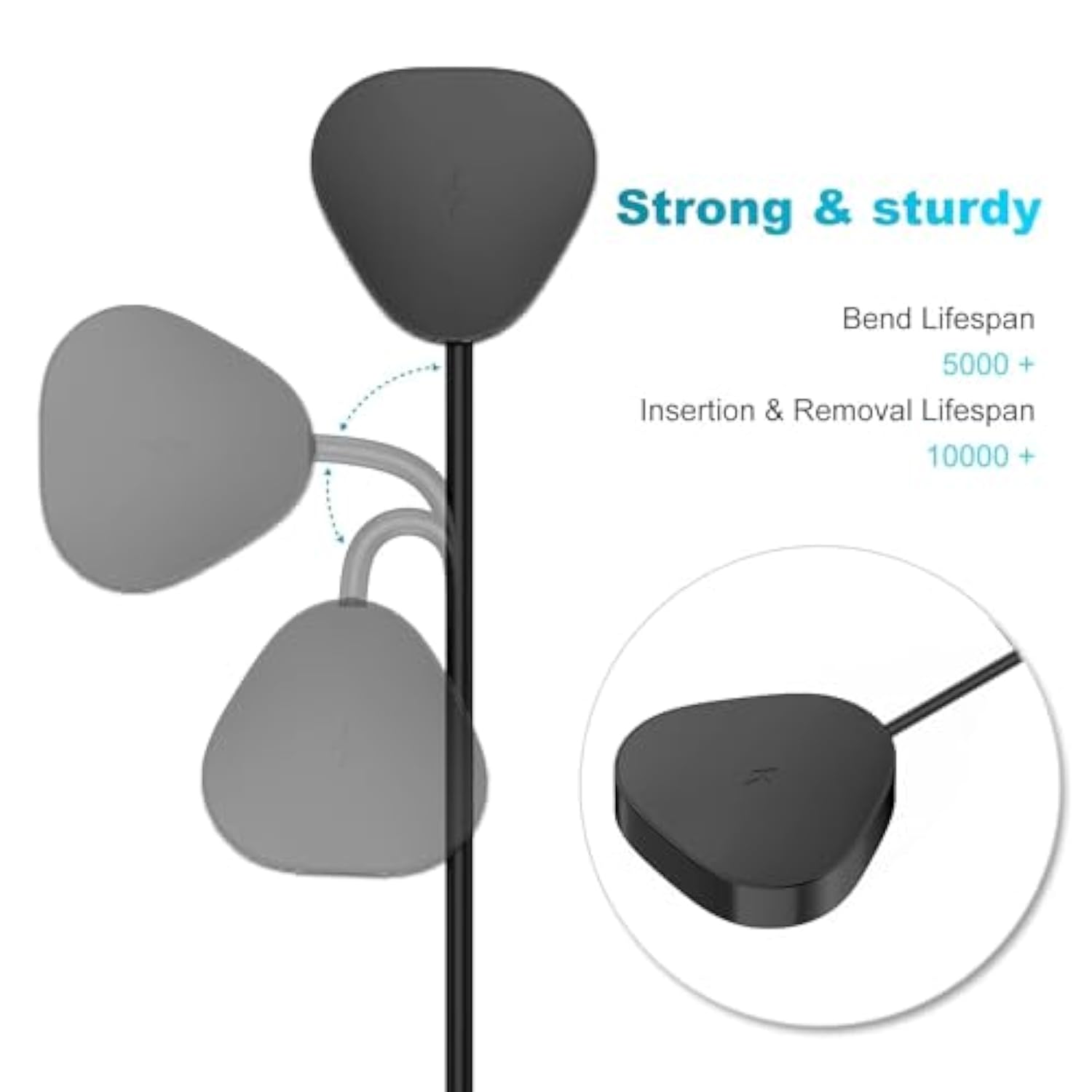 Compatible With Sonos Roam/Sonos Roam Sl Charger Charging Dock, Charging Cradle Dock Base For Sonos Roam Bluetooth Speaker (Black)