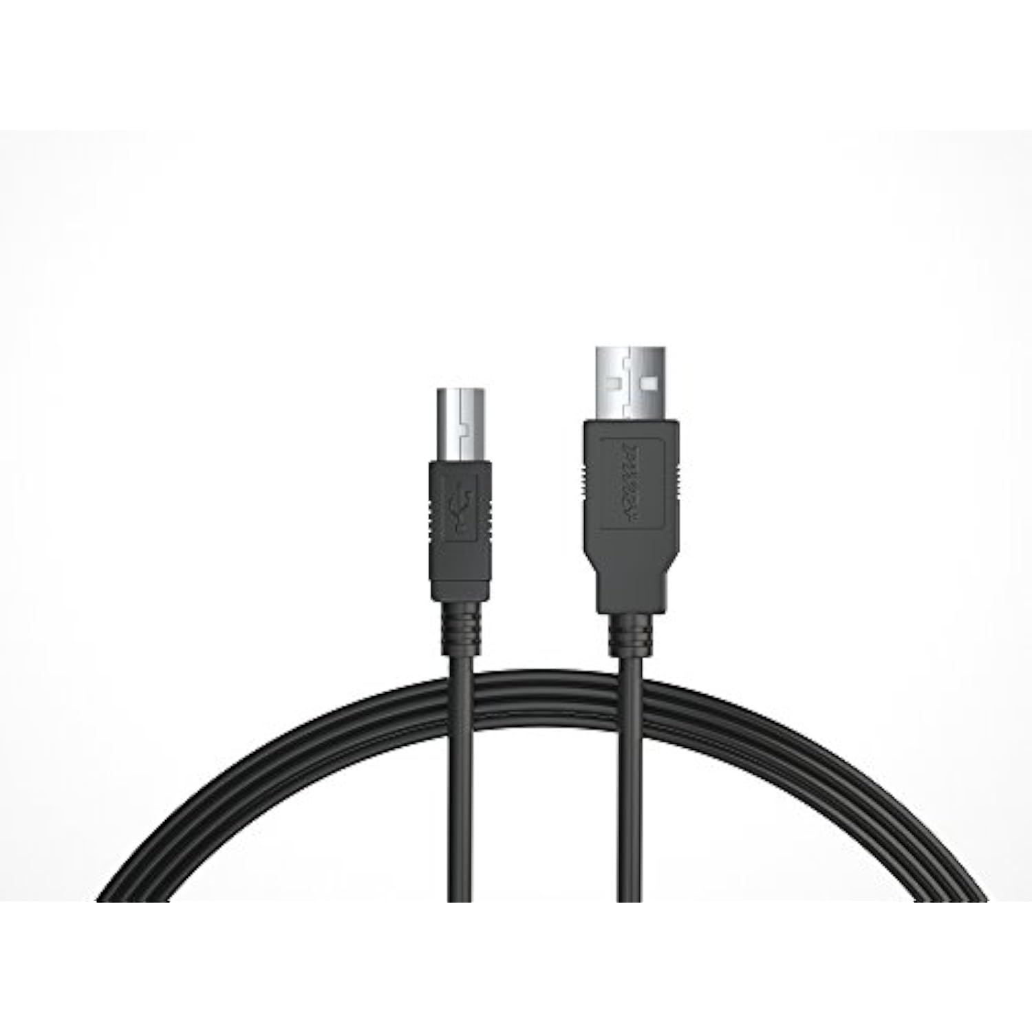 6Ft Long Cable USB 2.0 Type-A to Type-B High Speed Cord for Audio Interface, Midi Keyboard, USB Microphone, Mixer, Speaker, Monitor, Instrument, Strobe Light System Laptop Mac PC