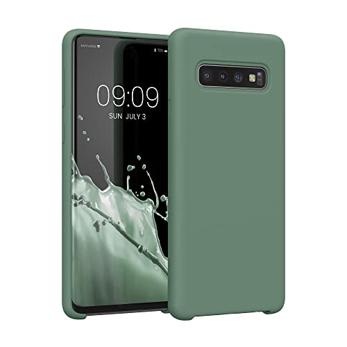 Case Compatible with  Galaxy S10 Case - TPU Silicone Phone Cover with Soft Finish - Forest Green