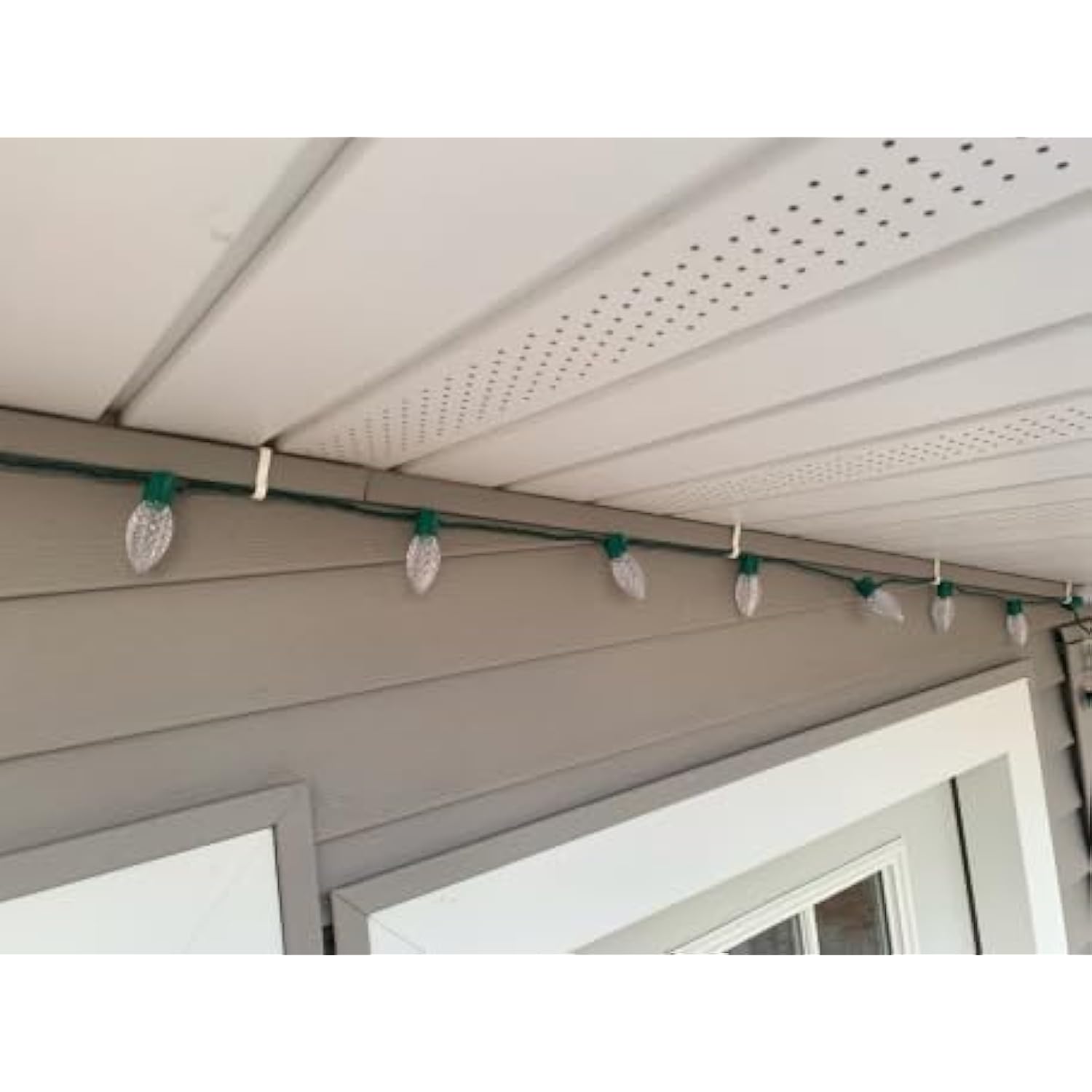 Christmas Light Clip New Usa Made, Light Hangers, Light Hooks, Decorative Lighting Clip, Gazebo Clip, Roof Clip, Facia Clip Easy To Use, Wont Break Easy, Extend Light Life.