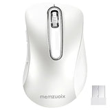 2.4G Wireless Mouse, 1200 Dpi Computer Wireless Mouse With Usb Receiver, Porta
