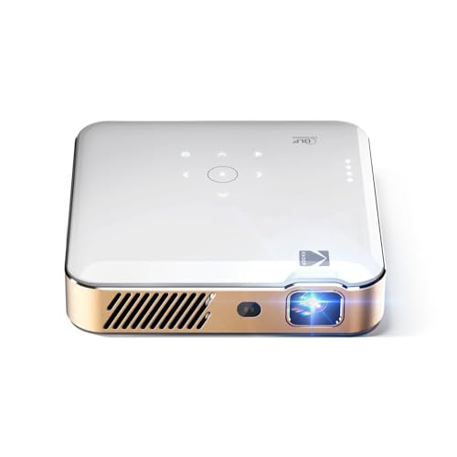 Luma 500 Mini Projector | 1080P Full Hd Portable Outdoor Projector With Wi-Fi, Bluetooth, Hdmi & Usb | Google Tv 11.0 Os, Netflix Certified, Chromecast Built-In, 150 Lumens, 150 Display