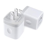 Usb Charger Block,5V-1A Wall Charger Power Adapter,2 Pack Usb Power Brick Charging Box Cube Compatible With Iphone 16E/16/15/14/13/12/11/Xr/Xs/8 Plus/Se,Samsung Galaxy S25/S24/S23 Ultra/S22/S21/S10/S9