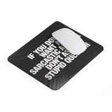 Funny Mousepad If You Don’T Want A Sarcastic Answer Don’T Ask A Stupid Question Desk Mat With Non-Slip Rubber Base Sarcastic Quote Gift For Office, Coworkers, Humor Lovers Humor