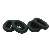 1 Pair Of Protein Pu Leather Ear Cushions, Ear Pads For Headphones, For Mpow H12 With Lr Sign, Easy To Distinguish Left And Right Position, Precise Fit, Black