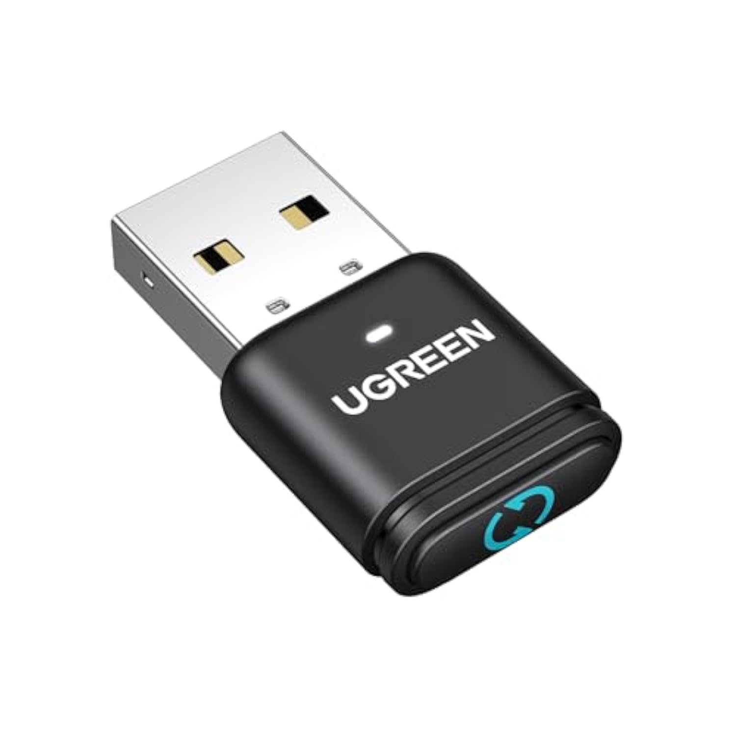 UGREEN Bluetooth 5.3 Adapter & Undetectable Mouse Jiggler, USB Bluetooth Dongle for Computer Laptop, USB Mouse Mover with Switch Button, 2 Jiggle Modes, Plug and Play