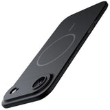 Magnetic Slim Case For Iphone Air, Compatible With Magsafe, Ultra-Thin Lightweight Minimalist Phone Cover With Matte Finish And Full Camera Lens Protection, 6.5-Inch Display (Black)