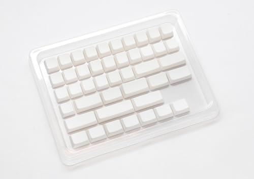 White Blank 132 Key Mda Profile Pbt Keycap Set