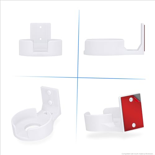 Adhesive Wall Mount For Tp Link Be63 (Be1000) Wifi Mesh Router, Easy To Install Holder, Stick On & Screw In Mounting, By