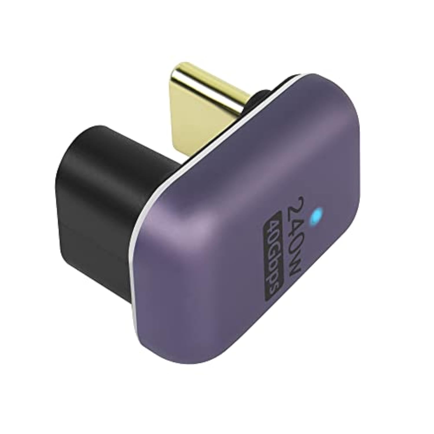 240W 40Gbps Usb C U Shaped Adapter Usb4.0 Type C Male To Female 180 Degree Ang